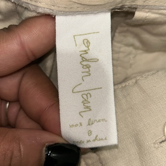 LONDONJEAN Beige Trousers - Picture 2 of 4